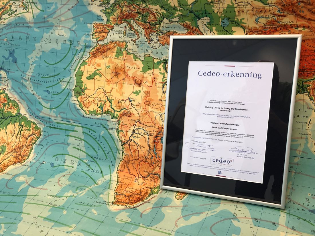 CEDEO Certificate