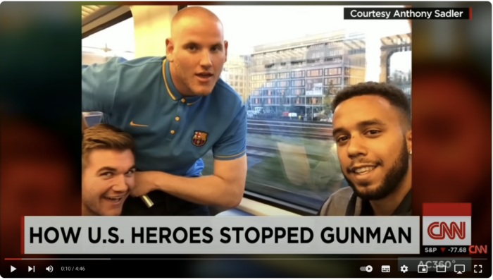 Youtube, Active Shooter train